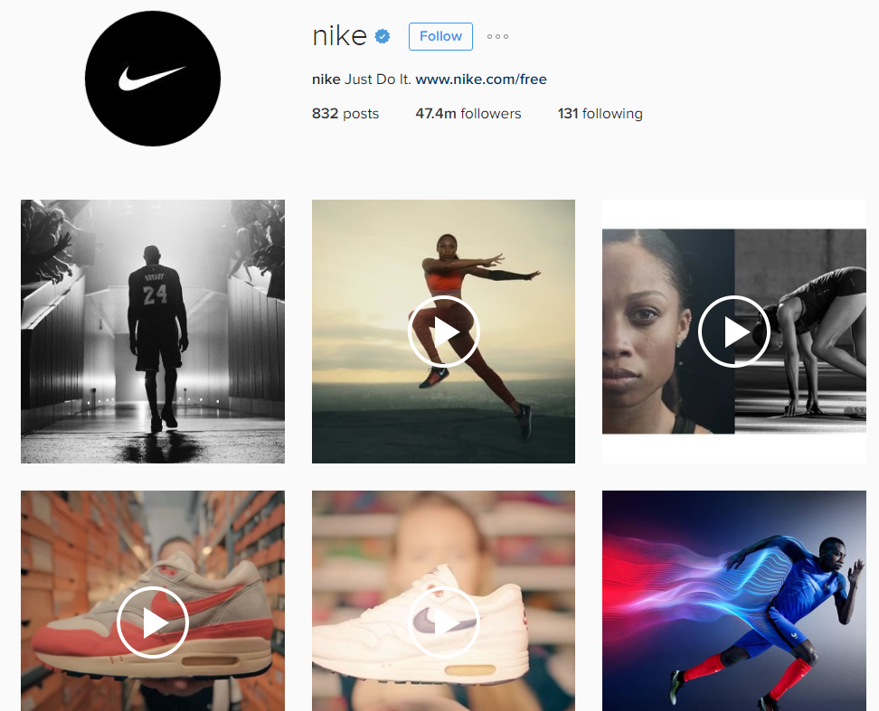 instagram nike just do it