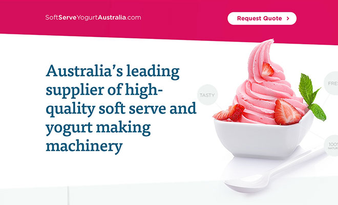 Soft Serve Yoghurt Australia