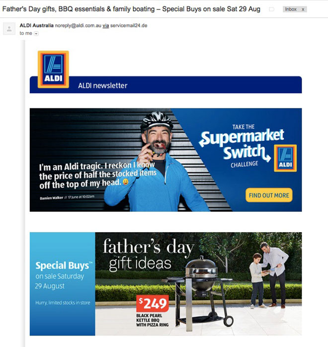 aldi case study on marketing